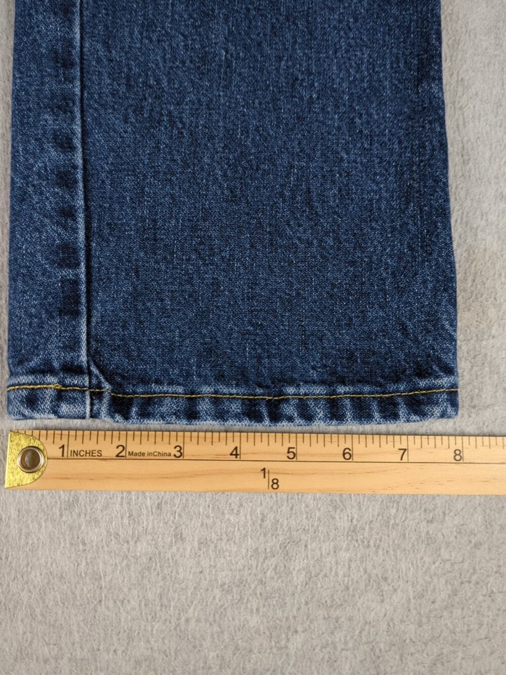 Wrangler George Strait Jeans Men's 33x30 (Actual 32x30) Blue Cowboy Cut Rodeo - Picture 8 of 10